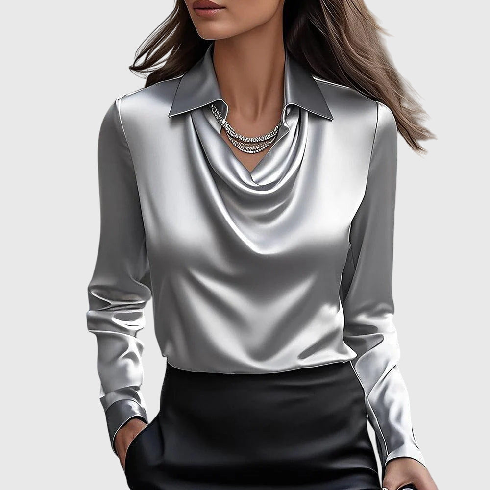 Veylan™ Luxe Silk Blouse