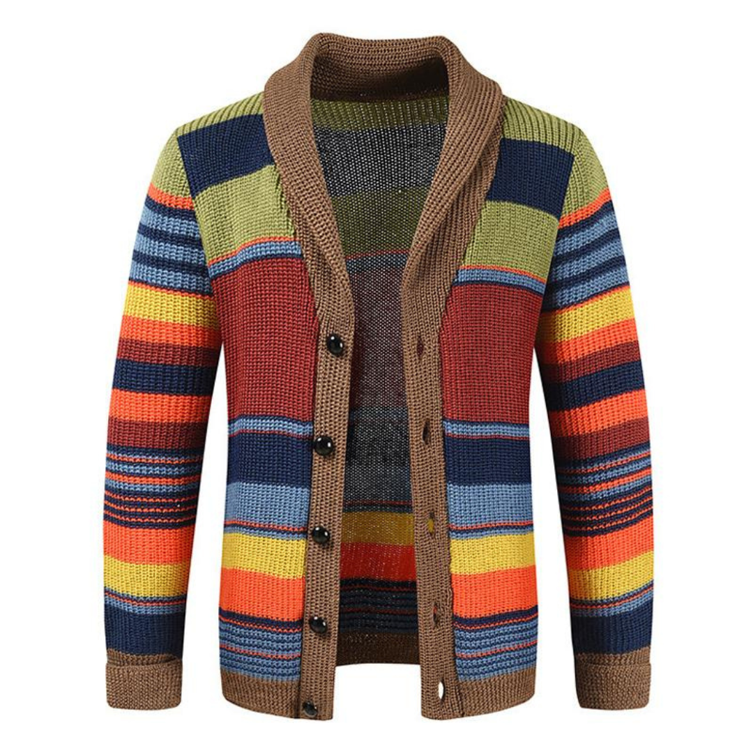 Owen™ – Classic Striped Cardigan