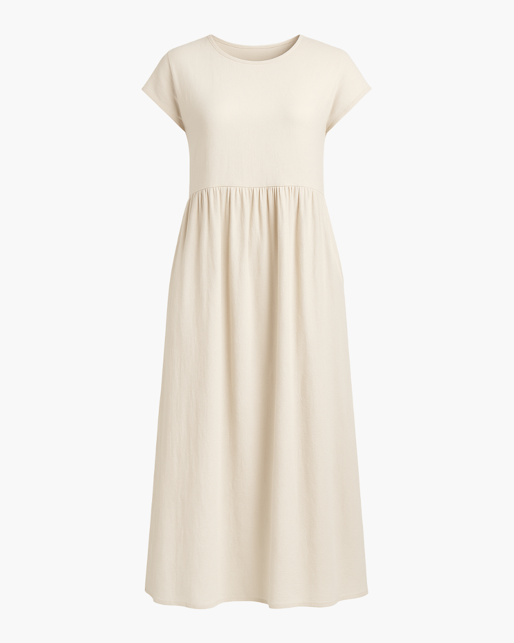Novari™ Soft Drape Midi Dress