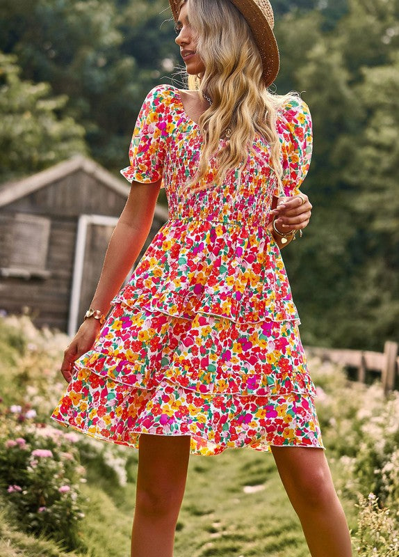 Kaia™ Classic Floral Dress