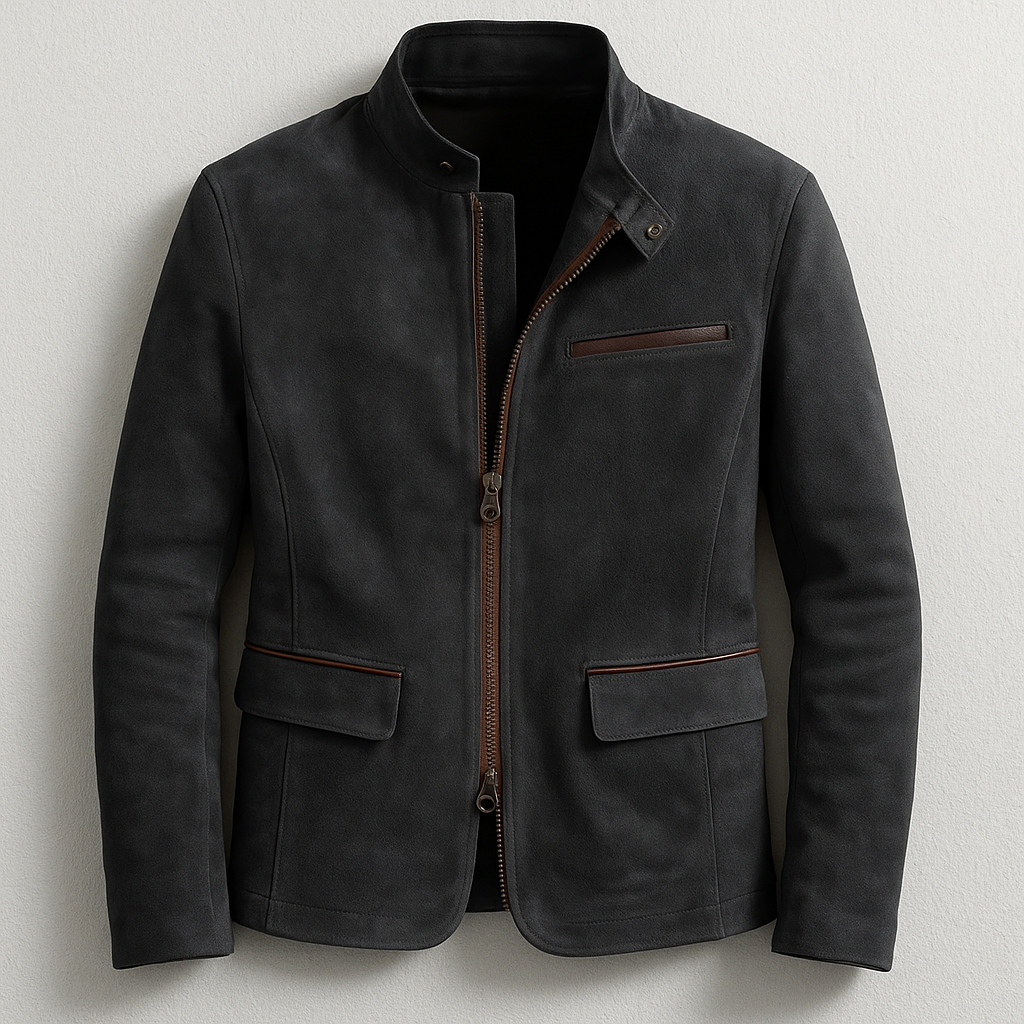 Marcus™ – Classic Jacket with Zip Detail