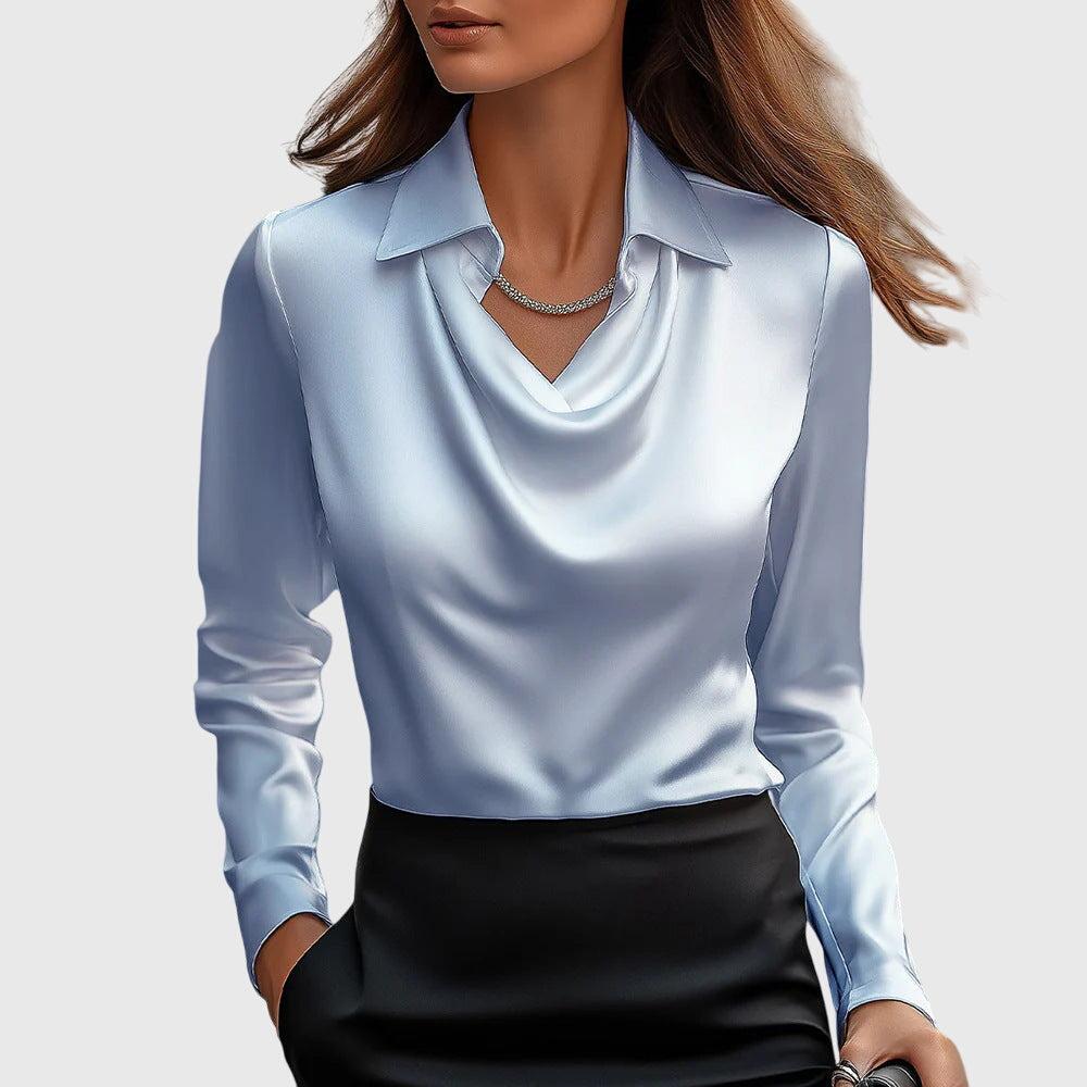 Veylan™ Luxe Silk Blouse