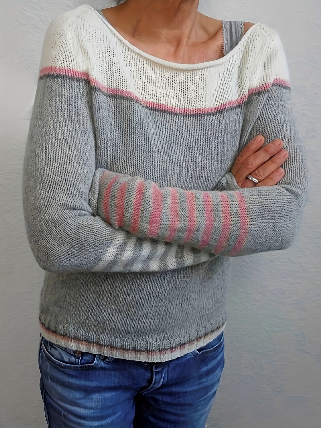 Myrabel™ Gentle Stripes Sweater