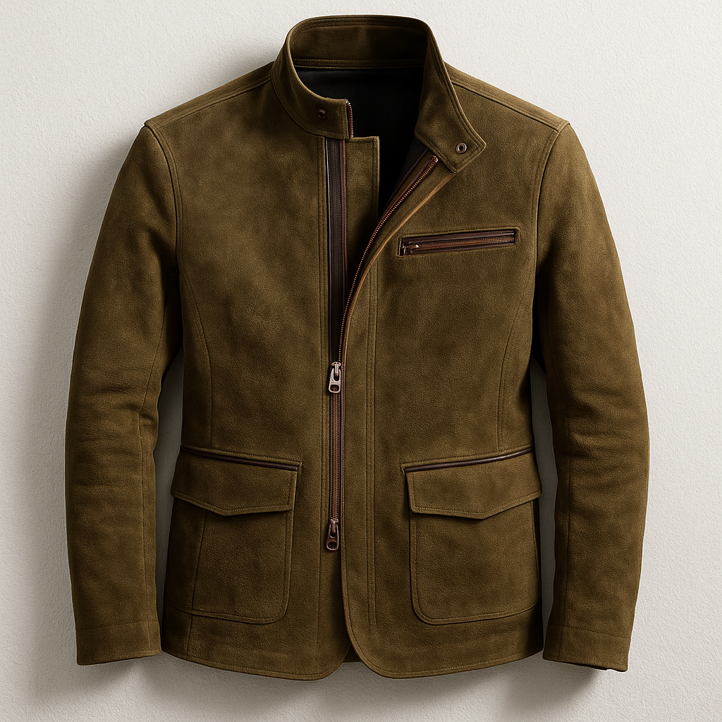 Marcus™ – Classic Jacket with Zip Detail