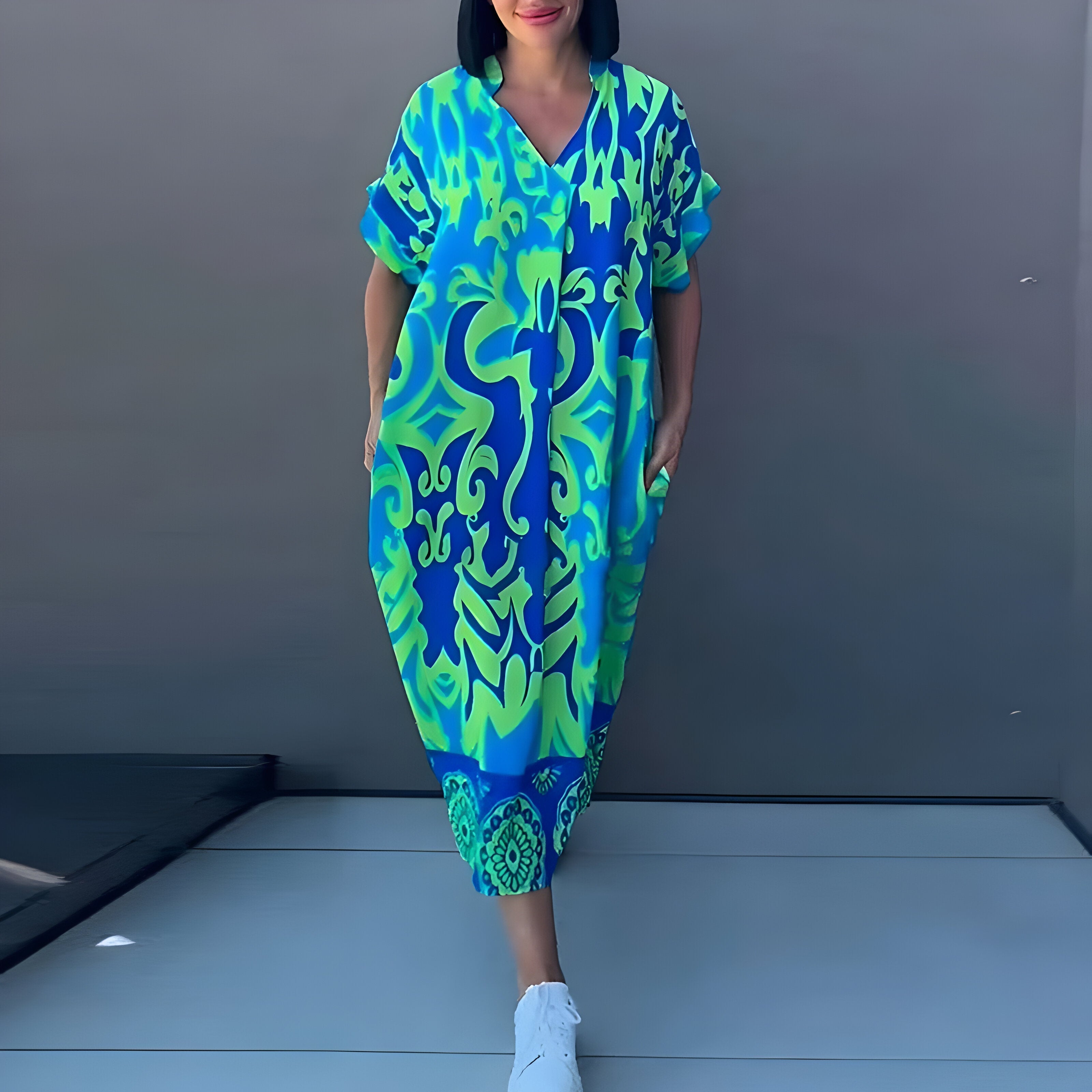 Nayla™ The Vibrance Kaftan