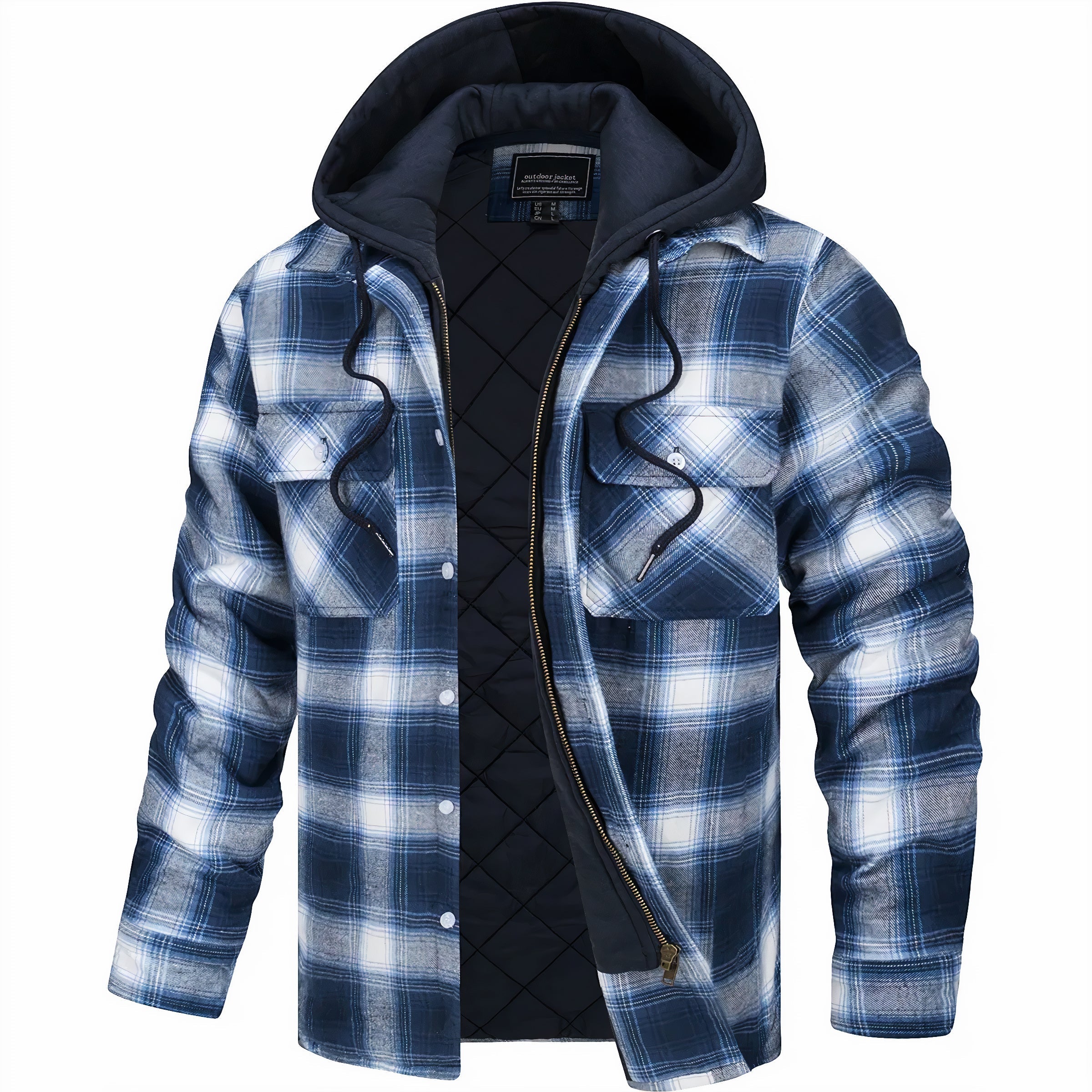 Noah™ Hooded Flannel Jacket