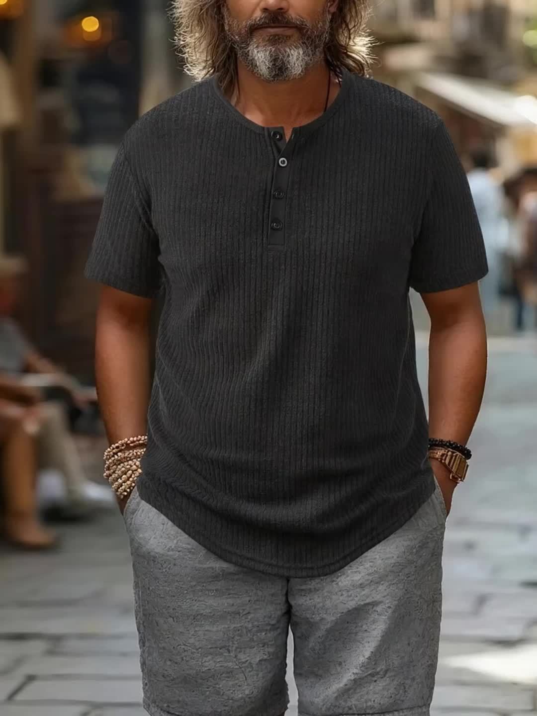 Maddren™ Classic Henley Tee