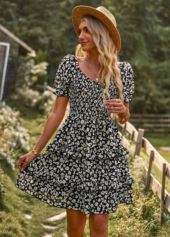 Kaia™ Classic Floral Dress