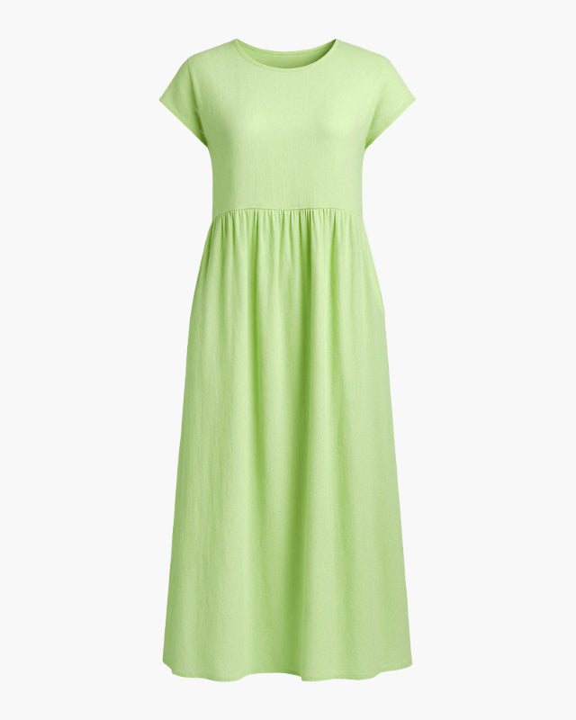 Novari™ Soft Drape Midi Dress