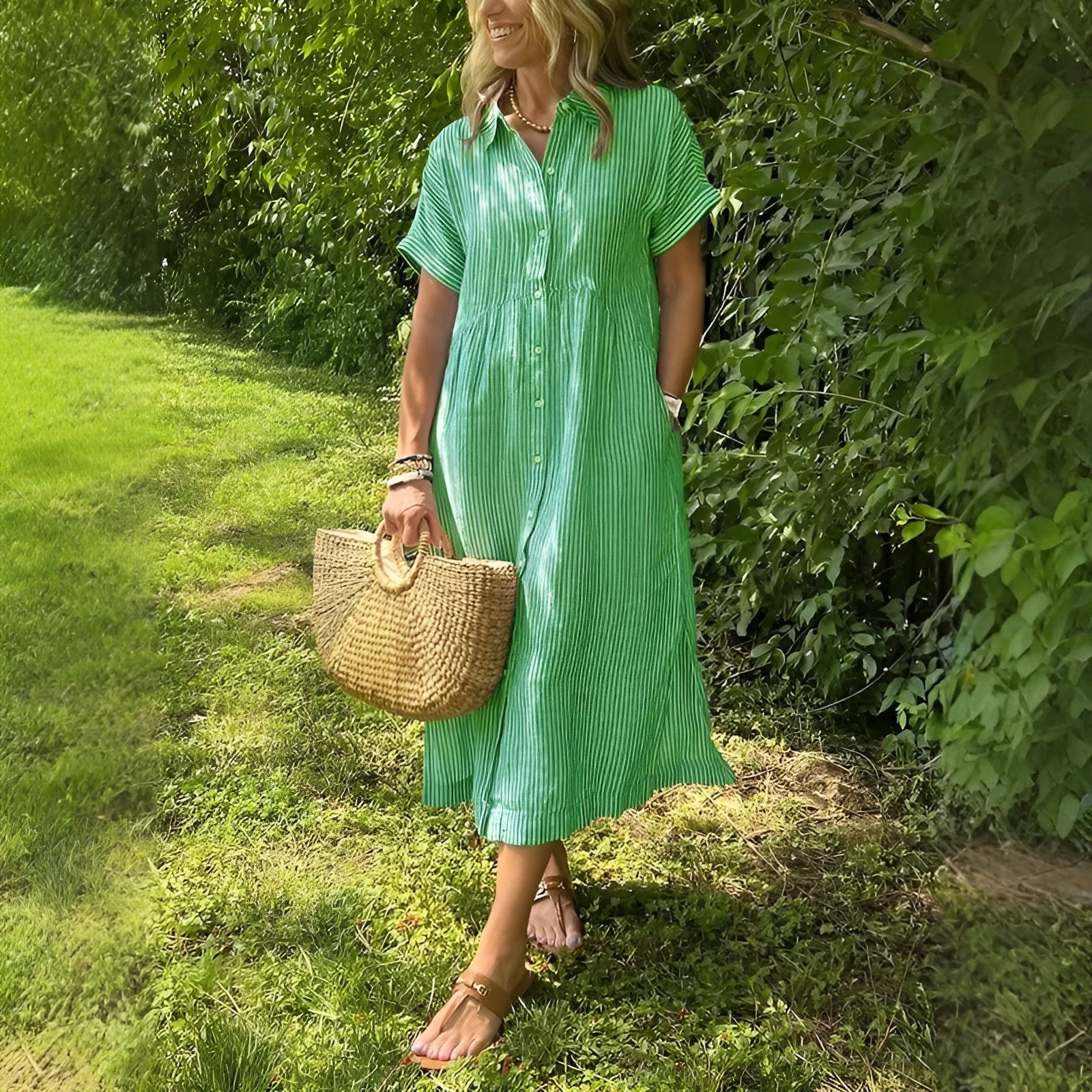 Elowis™ Breeze Shirt Dress
