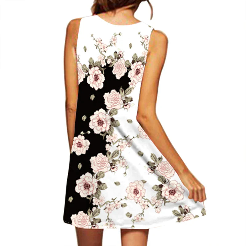 Hanya™ BloomSplit A-Line Dress