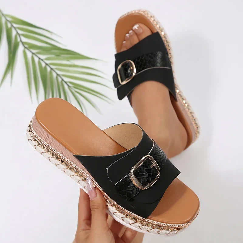 Tahlia™ SoftStep Espadrille Slides