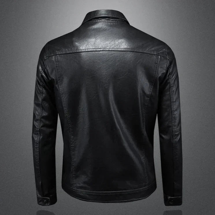 Liam | Classic Men’s Faux Leather Jacket