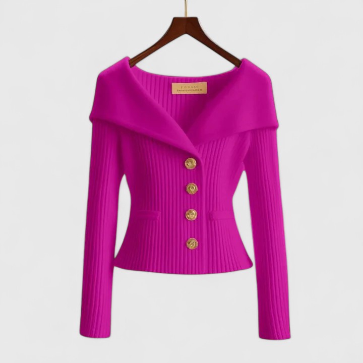 Poppy™ | Elegant Button Cardigan