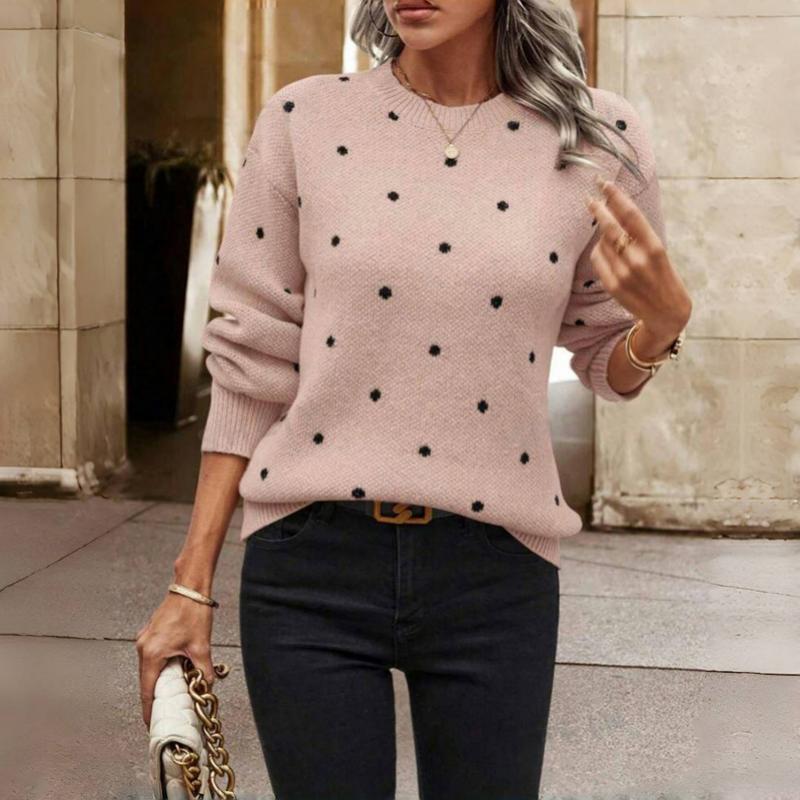 Ella™ - Polka Dot Knitted Sweater
