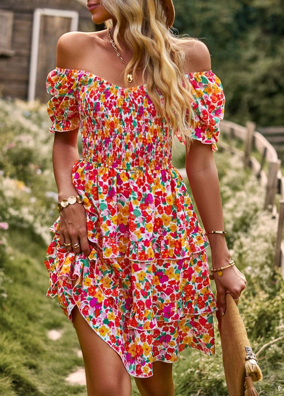 Kaia™ Classic Floral Dress