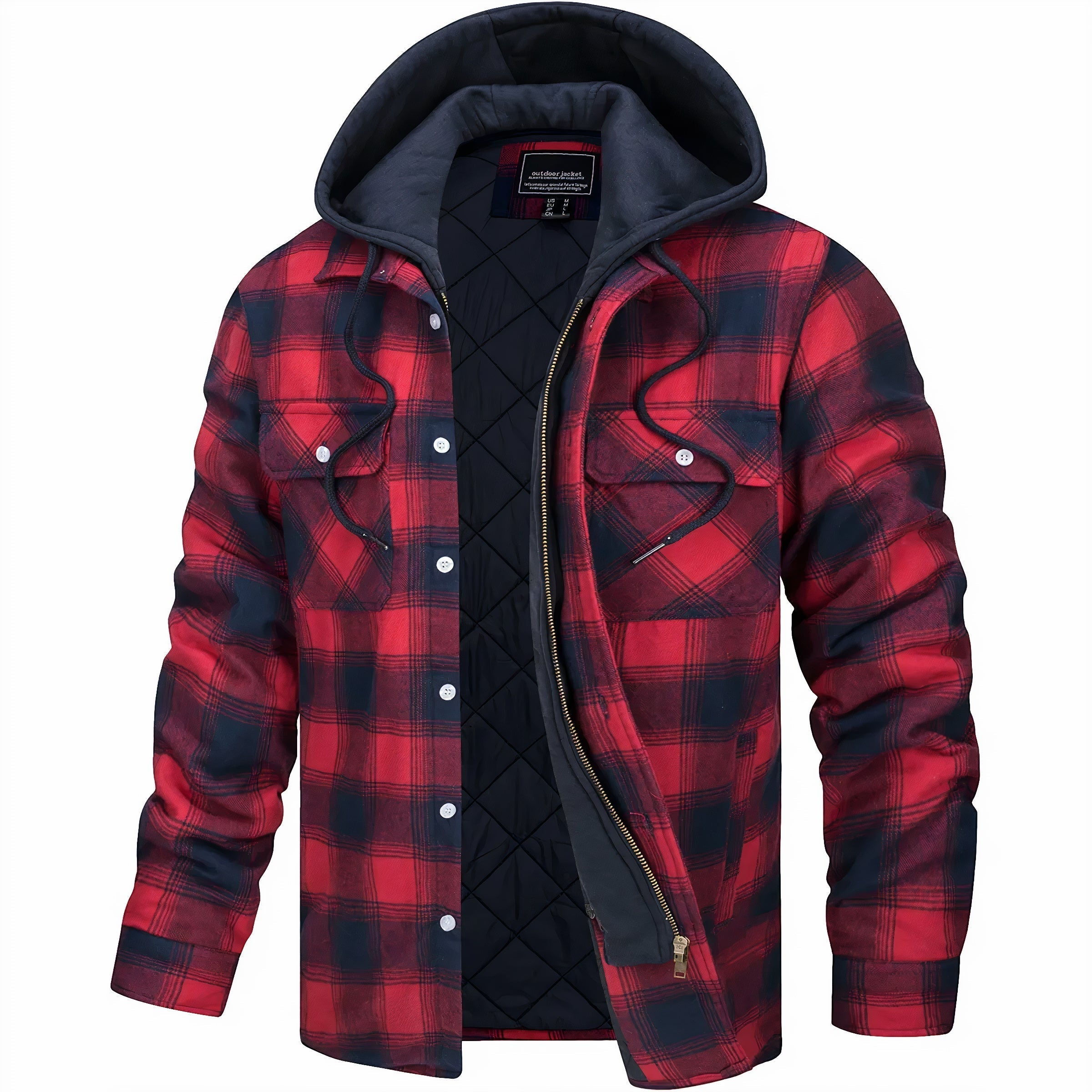 Noah™ Hooded Flannel Jacket