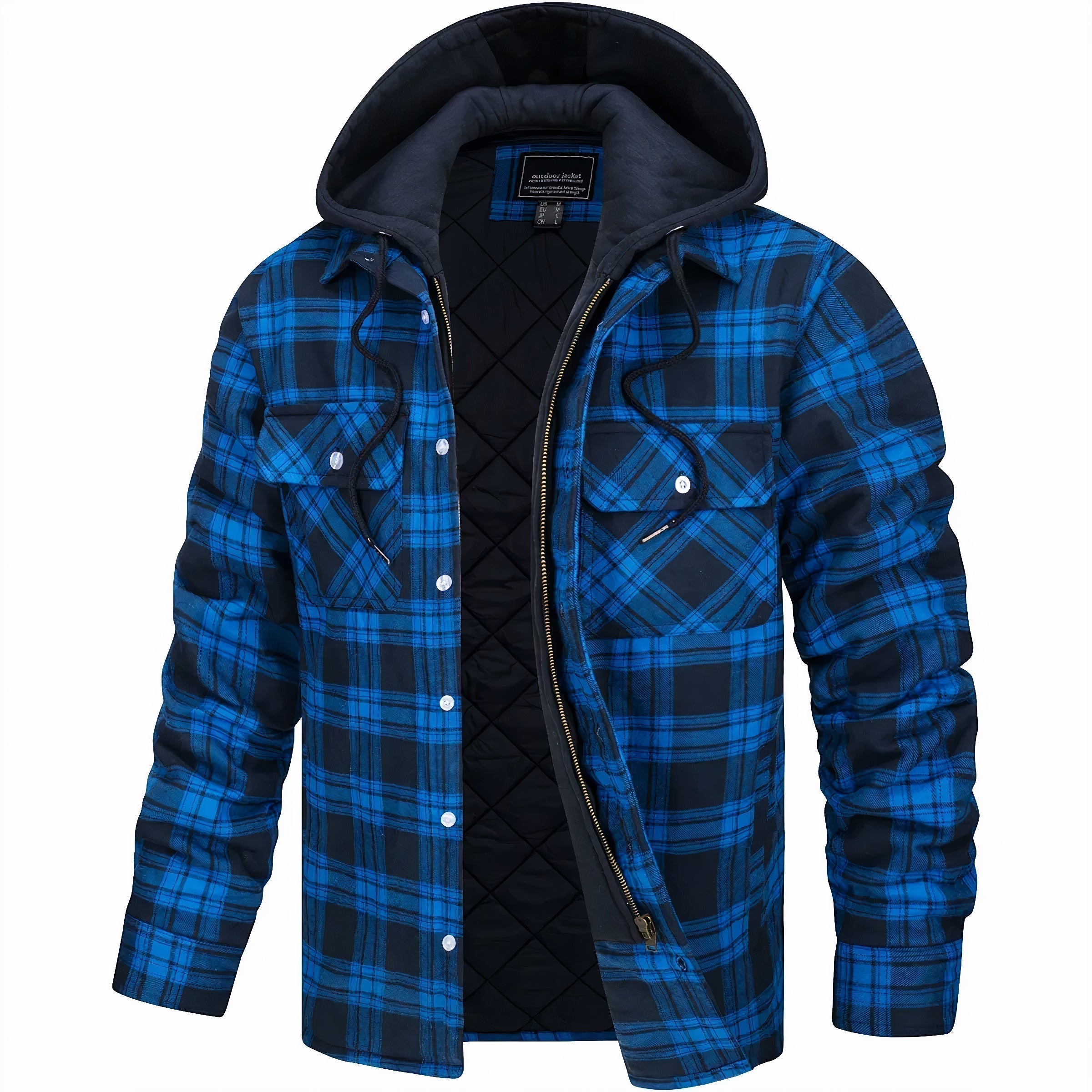 Noah™ Hooded Flannel Jacket
